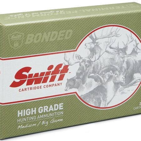 Swift High Grade Hunting .308 Winchester 165 Gr. Bonded A-Frame Semi-Spitzer- Box of 20