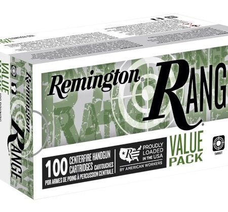Remington Range 9mm Luger 115 Gr. Full Metal Jacket- Value Pack of 100
