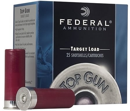 Federal Top Gun 12 Gauge 2-3/4" 1-1/8 oz #8 Shot- Case of 250