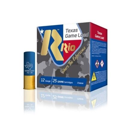 Rio Game Load 12 Gauge 2-3/4" 1-1/4oz #7-1/2 Shot- Box of 25