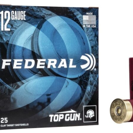 Federal Top Gun Target 12 Gauge 2-3/4" 1-1/8 oz 7-1/2 Shot- Box of 25