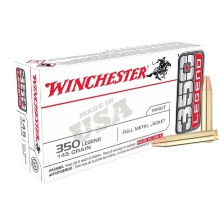 Winchester USA .350 Legend 145 Gr. Full Metal Jacket- Box of 20