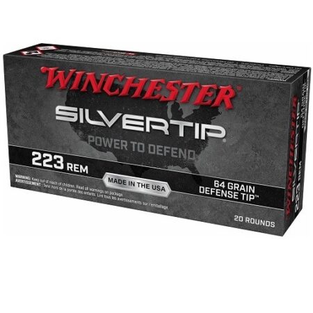 Winchester Silvertip .223 Remington 64 Gr. Defense Tip- Box of 20