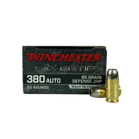Winchester Silvertip .380 ACP 85 Gr. Defensive Jacketed Hollow Point- Box of 20