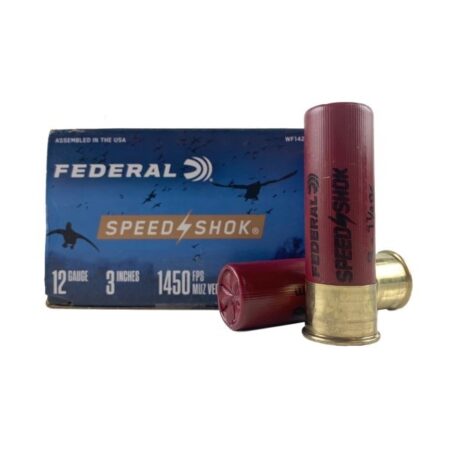 Federal Speed-Shok 12 Gauge 3" 1-1/4 oz. #3 Non-Toxic Steel Shot- Box of 25
