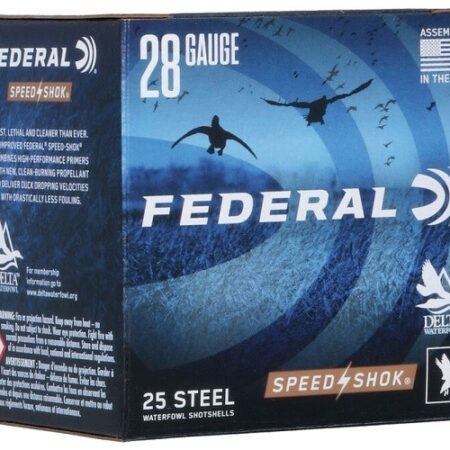 Federal Speed-Shok Waterfowl 28 Gauge 2-3/4" 5/8oz #6 Non-Toxic Steel Shot- Box of 25