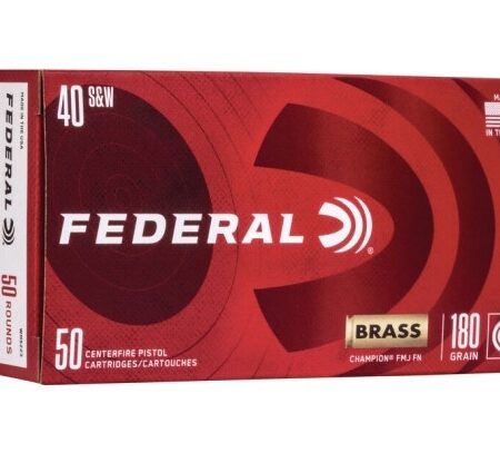 Federal Champion Training 10mm Auto 180 Gr. Champion FMJ- Box of 50