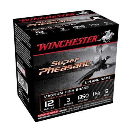 Winchester Super Pheasant 12 Gauge 3" 1-5/8 oz #5 Shot- Box of 25