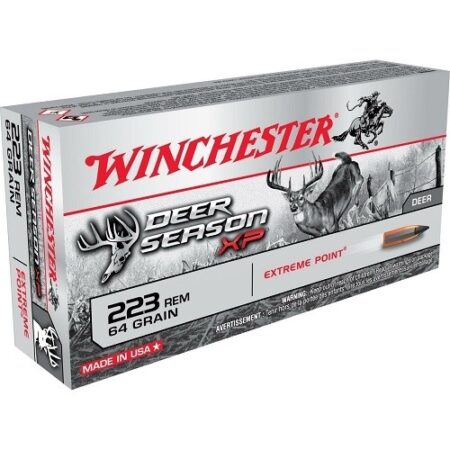 Winchester Deer Season XP .223 Remington 64 Gr. Extreme Point Polymer Tip- Box of 20