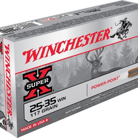 Winchester Super-X 25-35 Win 117 Gr. Power Point-  Box of 20