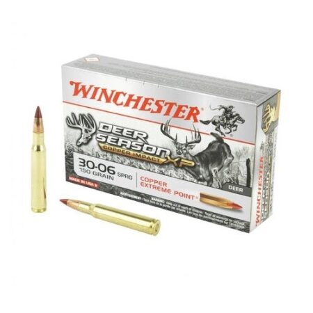 Winchester Deer Season Copper Impact XP .30-06 Springfield 150 Gr. Extreme Point Polymer Tip- Lead Free- Box of 20