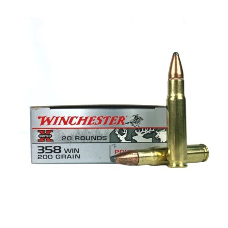 Winchester Super-X .358 Winchester 200 Gr. Power Point- Box of 20
