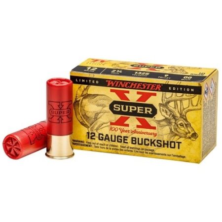 Winchester Limited Edition Super-X 12 Gauge 2-3/4" 9 Pellets 00 Buckshot- Box of 10