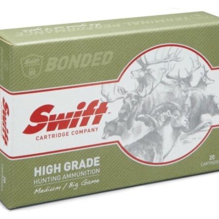 Swift High Grade Hunting .300 Winchester Magnum 180 Gr. Bonded A-Frame Semi-Spitzer- Box of 20