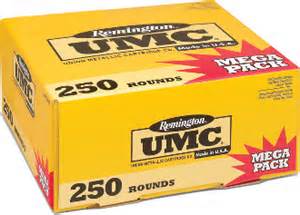 Remington UMC .380 ACP 95 Gr. Full Metal Jacket- Mega Pack of 250