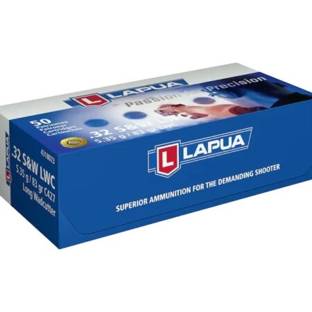 Lapua .32 S&W Long 83 Gr. Lead Wadcutter- Box of 50