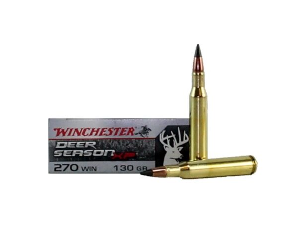 Winchester Deer Season XP .270 Winchester 130 Gr. Extreme Point Polymer Tip- Box of 20