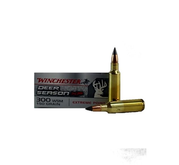 Winchester Deer Season XP .300 Winchester Short Magnum(WSM) 150 Gr. Extreme Point Polymer Tip- Box of 20