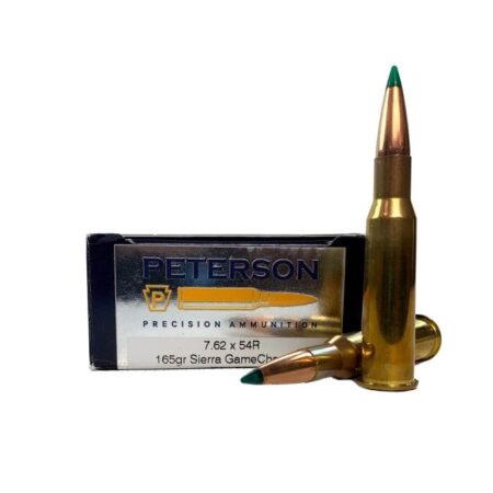 Peterson Precision 7.62x54R 165 Gr. Sierra Tipped GameChanger- Box of 20