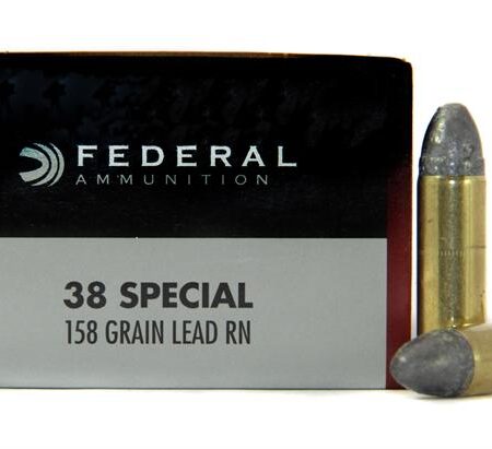 Federal Champion .38 Special 158 Gr. Lead Round Nose- Box of 50