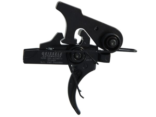 Geissele SSA Super Semi Automatic Trigger Group AR-15, LR-308 Small Pin .154" Two Stage- Matte