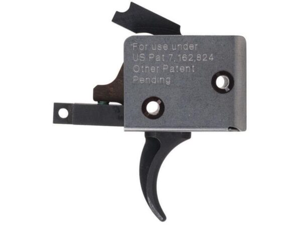 CMC Triggers AR-15 Tactical Drop-In Single Stage Trigger Group- Small Pin 0.154"- Curved