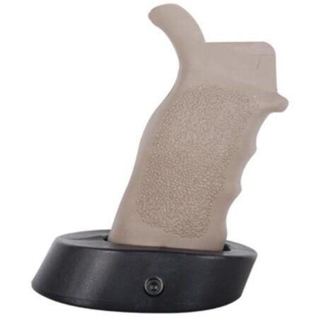 an image of the product ERGO Tactical Deluxe Sure Grip Pistol Grip with Palm Shelf AR-15- Overmolded Rubber- FDE - 4055DE