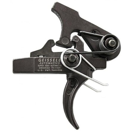 Geissele SSA-E Super Semi Automatic Enhanced Two Stage Trigger AR-15, LR-308 Small Pin .154"- Matte Black