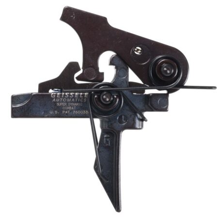 Geissele SD-C Super Dynamic Trigger Group Combat Version AR-15, LR-308 Small Pin .154" Two Stage- Matte