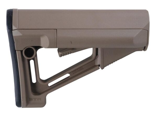MagPul Stock STR Collapsible AR-15, LR-308 Carbine Synthetic- Mil-Spec- FDE