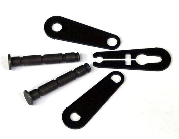 an image of the product Elftmann Tactical AR-15 Non-Rotating Anti-Walk Trigger and Hammer Pins- Black - PINS