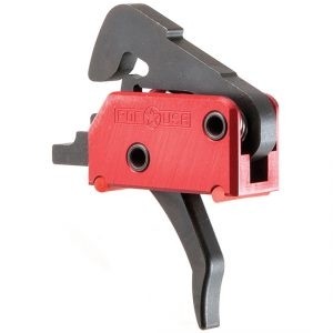 POF USA AR-15 Drop-In Single Stage EFP Trigger 4.0 lbs with KNS Anti-Walk Pins- Red
