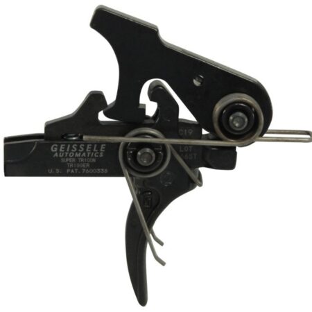 Geissele Super Tricon Two Stage Trigger AR-15, LR-308 Small Pin .154"- Matte Black