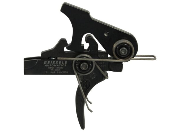 Geissele Super Tricon Two Stage Trigger AR-15, LR-308 Small Pin .154"- Matte Black