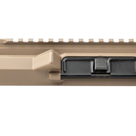 Aero Precision AR-15 M4E1-T Threaded Assembled Upper Receiver, No Forward Assist- Aluminum- FDE Cerakote