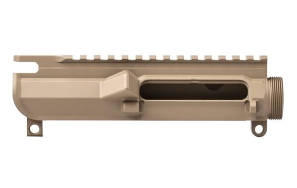 Aero Precision AR-15 M4E1 Threaded Stripped Upper Receiver, No Forward Assist- Aluminum- FDE Cerakote