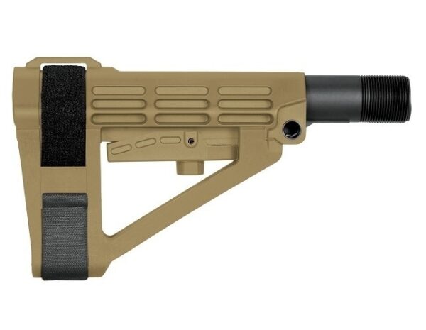 SB Tactical SBA4 Carbine Pistol Stabilizing Brace- FDE