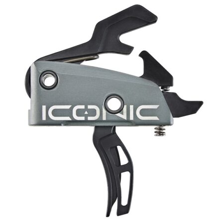 Rise Armament Iconic Independent Two Stage Curved AR Trigger w/ Anti-Walk Pins-GRN