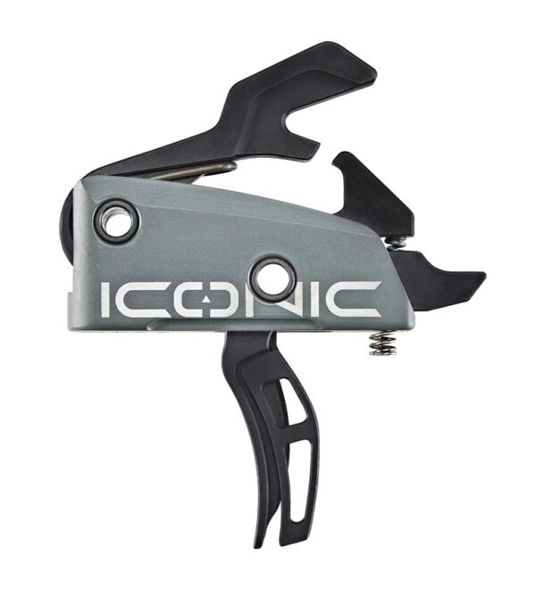 Rise Armament Iconic Independent Two Stage Curved AR Trigger w/ Anti-Walk Pins-GRN