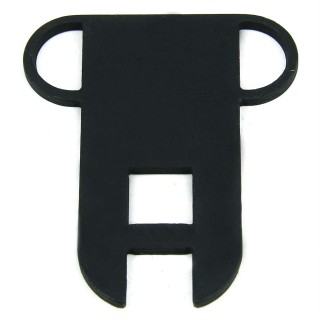 AK Ambidextrous Dual Loop Sling Adapter- Steel Black