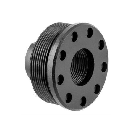 SilencerCo Alpha 1/2"x28 Direct Thread Mount- Steel Black