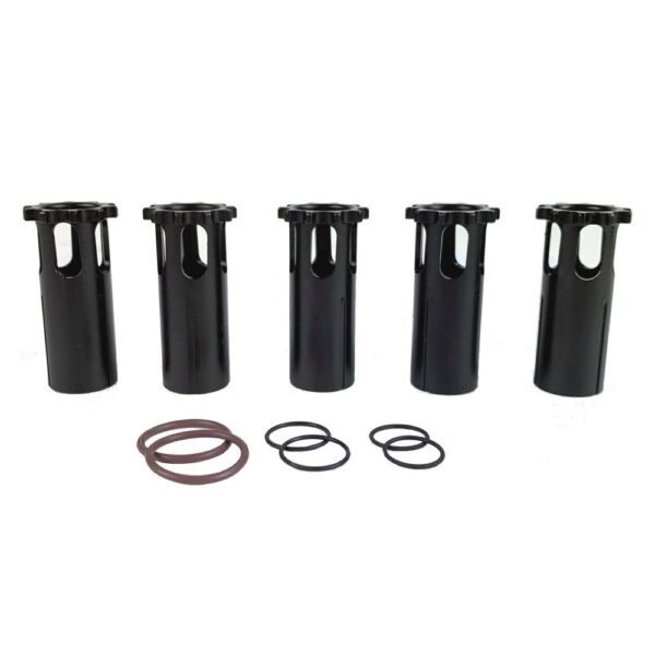 SilencerCo Piston Kit for SC Centerfire Pistol Suppressors- Black Nitride