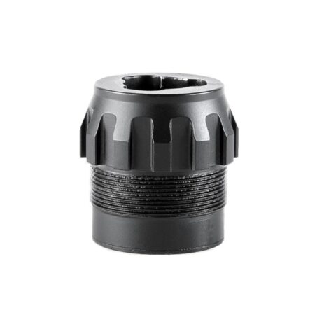 Dead Air 9mm Luger 3-Lug Muzzle Adaptor- Black