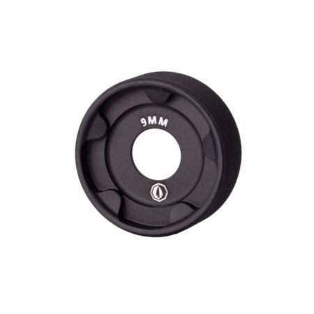 Rugged Suppressors Obsidian 9mm Front End Cap- Steel Black