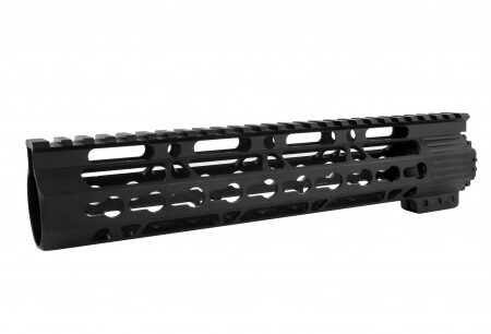 AK 7.62x39mm Three Prong Style Muzzle Brake 14-1 Left Hand Threads- Steel Black