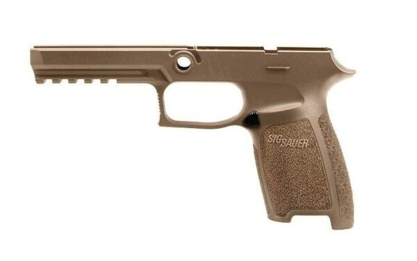 SIG SAUER P250/P320 Grip Module Assembly, Carry, Large, 9mm, .357 Sig, .40 S&W- Coyote