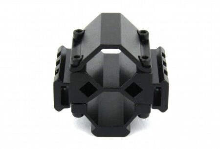 Universal Tri-Rail Shotgun Barrel / Magazine Tube Mount- Aluminum Black