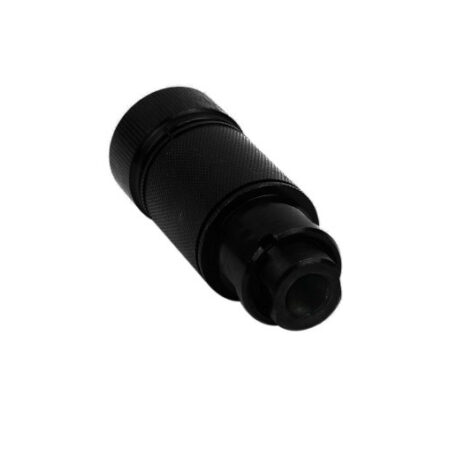 AK 7.62x39mm Krinkov Style 3-Piece Muzzle Brake 14-1 Left Hand Threads- Steel Black