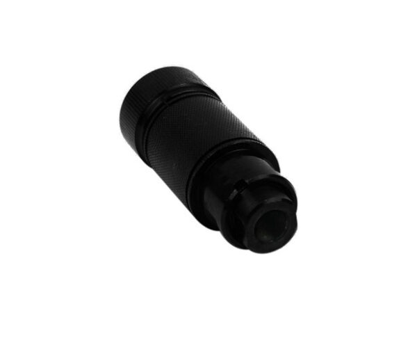 AK 7.62x39mm Krinkov Style 3-Piece Muzzle Brake 14-1 Left Hand Threads- Steel Black