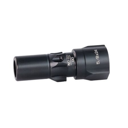Rugged Suppressors Obsidian 3 Lug Adaptor 5/8x24"- Black